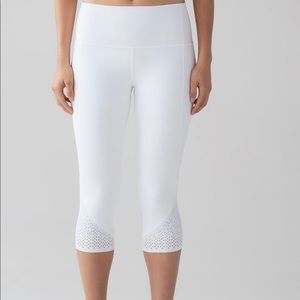 Lululemon white leggings